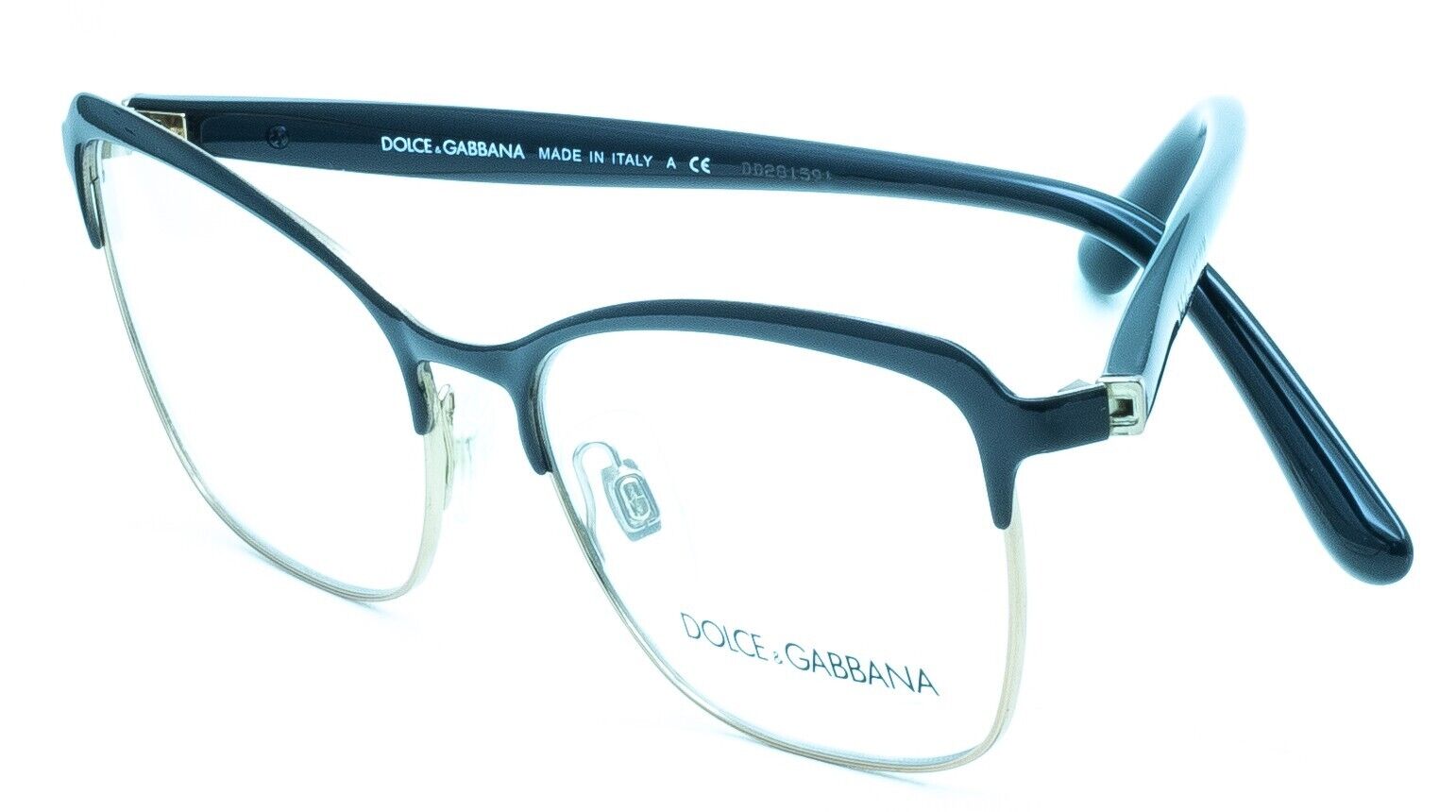 Dolce & Gabbana DG1286 01 553mm RX Optical Glasses Frames Eyewear - New Italy