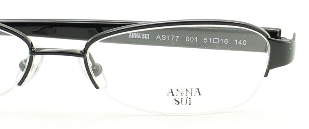 ANNA SUI AS177 001 51mm Eyewear RX Optical FRAMES Glasses Eyeglasses - New