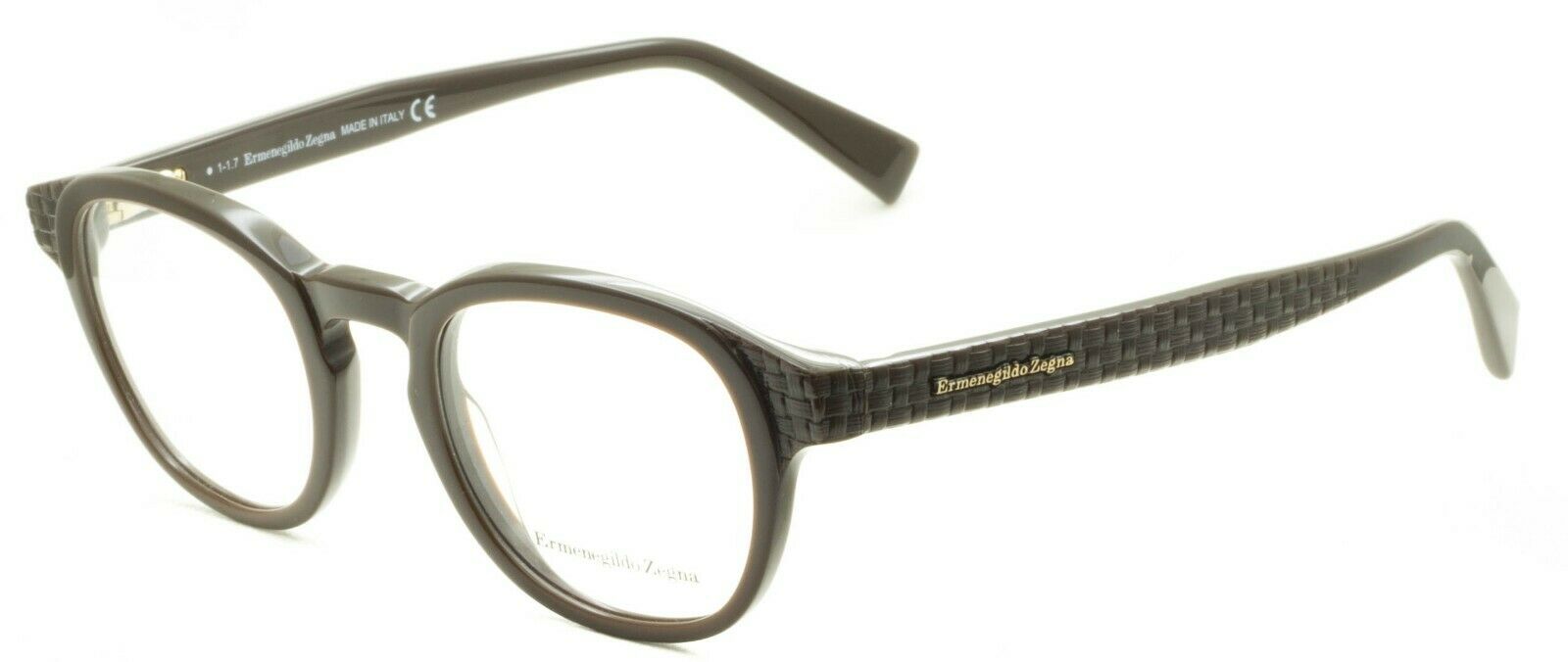 ERMENEGILDO ZEGNA EZ 5108 050 48mm FRAMES Glasses Eyewear RX Optical New - Italy