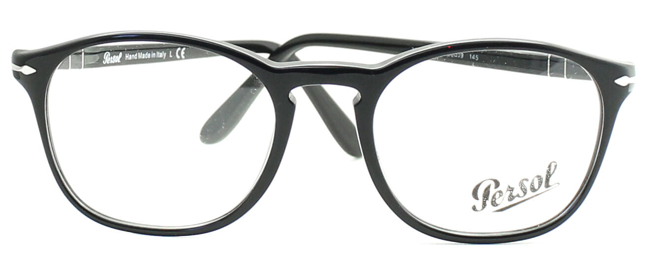 PERSOL 3007-V 95 50mm Black Eyewear FRAMES Glasses RX Optical Eyeglasses - Italy