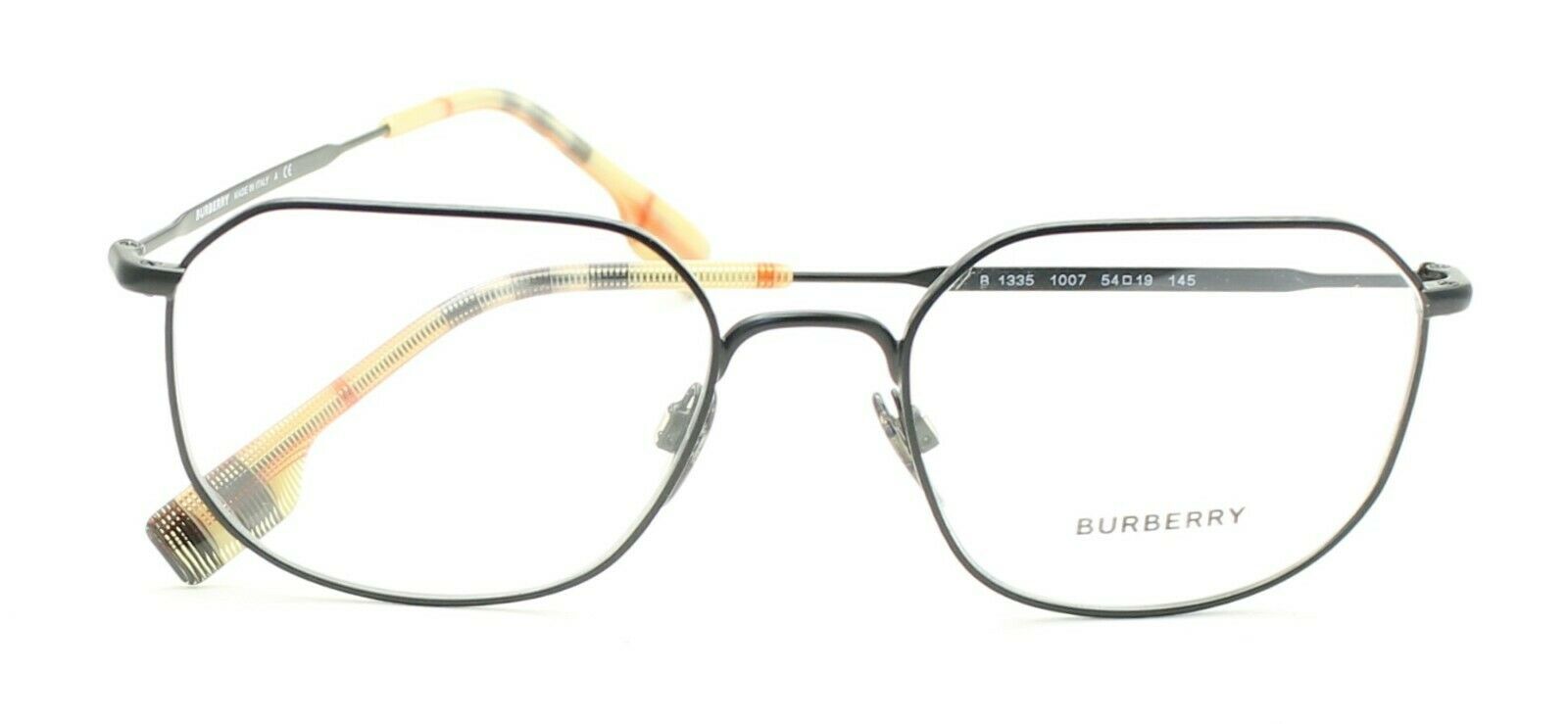 BURBERRY B 1335 1007 54mm Eyewear FRAMES RX Optical Glasses Eyeglasses New Italy