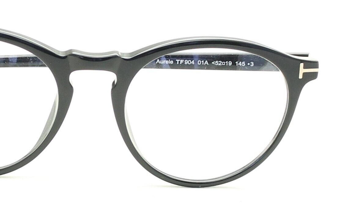 TOM FORD TF904 01A Aurele 52mm Eyewear FRAMES RX Optical Eyeglasses New - Italy