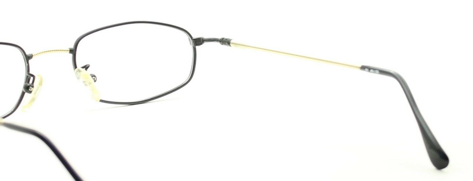 Hilton Classic 14 OVAL Black 49x20mm FRAMES RX Optical Glasses Eyewear Italy New