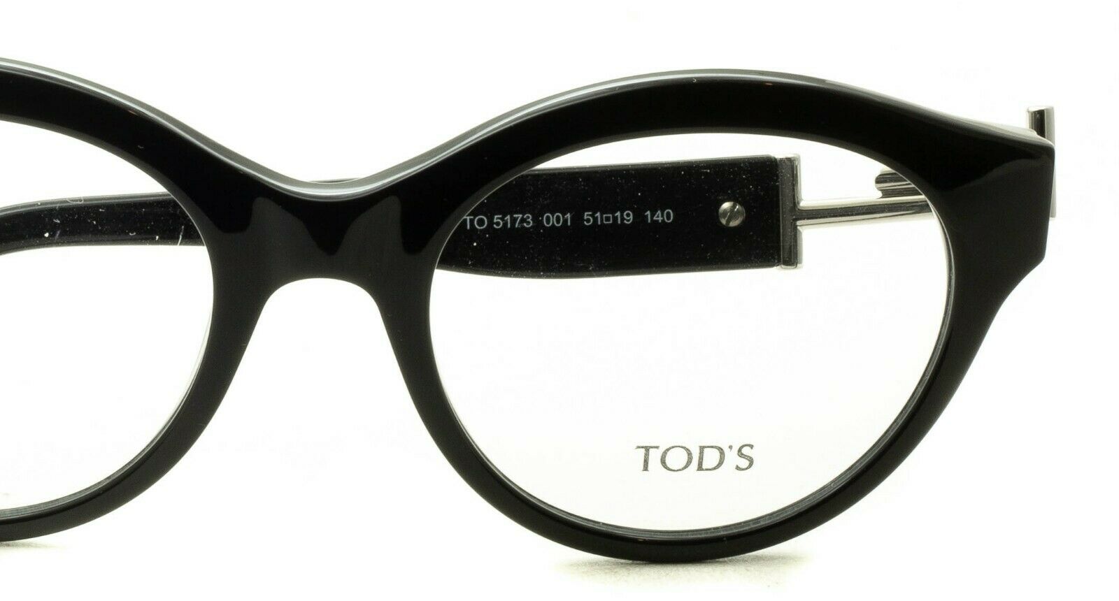 TOD'S TO 5173 001 51mm Eyewear FRAMES Glasses RX Optical Eyeglasses New - Italy