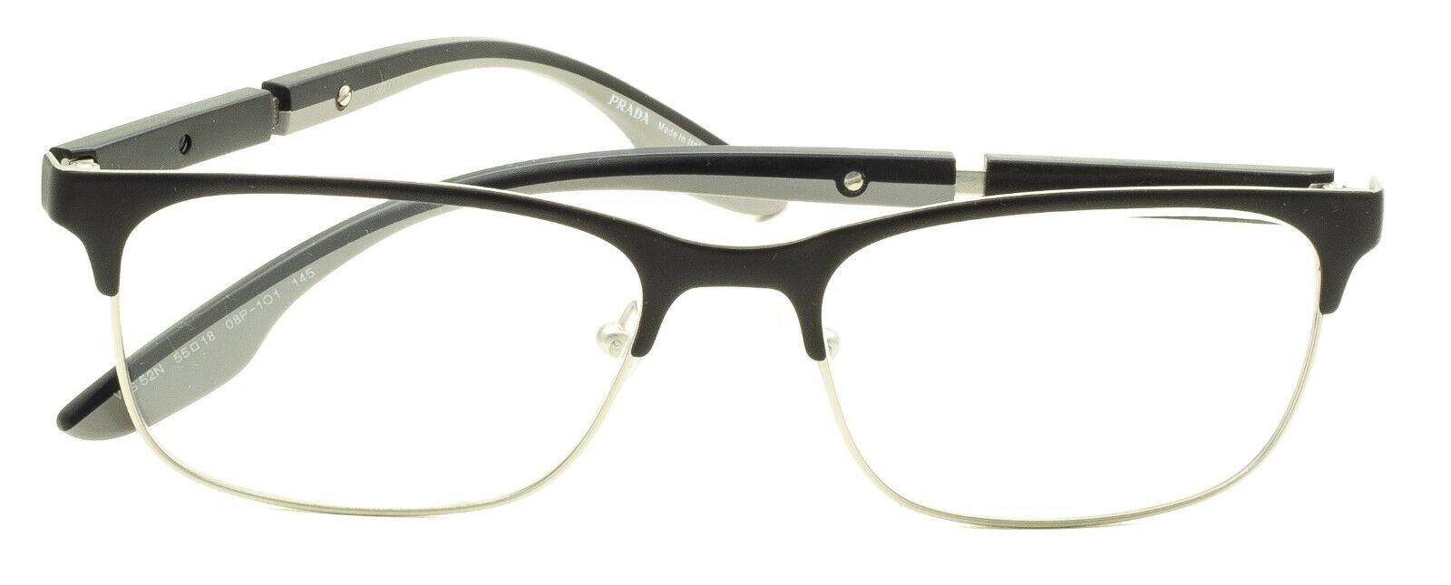 PRADA SPORTS VPS 52N 08P-1O1 Eyewear RX Optical Eyeglasses FRAMES Glasses- Italy