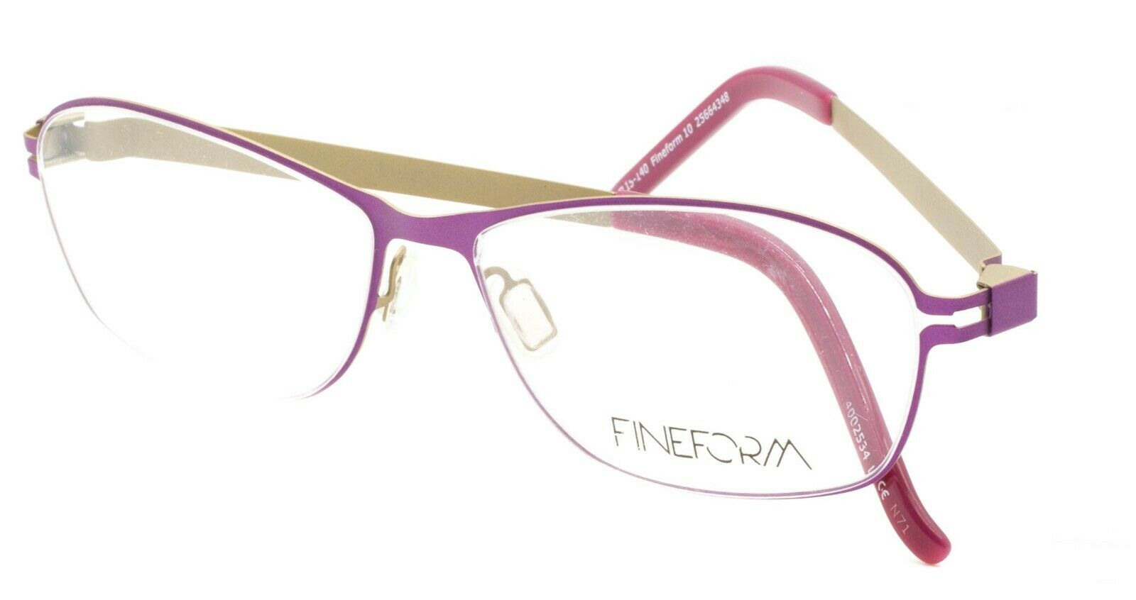 Fineform 10 25664348 54mm FRAMES Glasses RX Optical Eyewear Eyeglasses - New