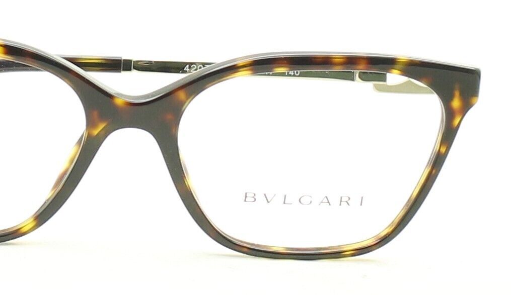 BVLGARI 4207 504 55mm Eyewear Glasses RX Optical Glasses Eyeglasses New - Italy