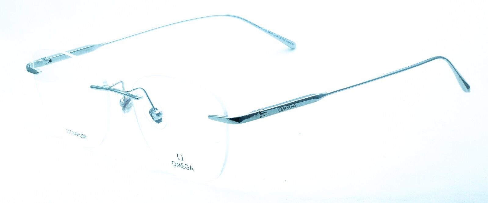 Omega Rimless Frame OMEGA OM5033-D 018 53mm Eyewear RX Optical FRAMES RX Eyeglasses - New ...