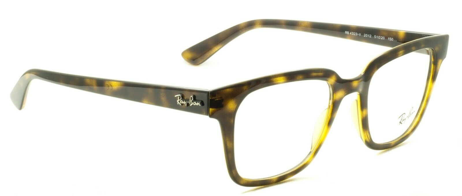 RAY BAN RB 4323-V 2012 51mm RX Optical FRAMES RAYBAN Glasses Eyewear New - Italy