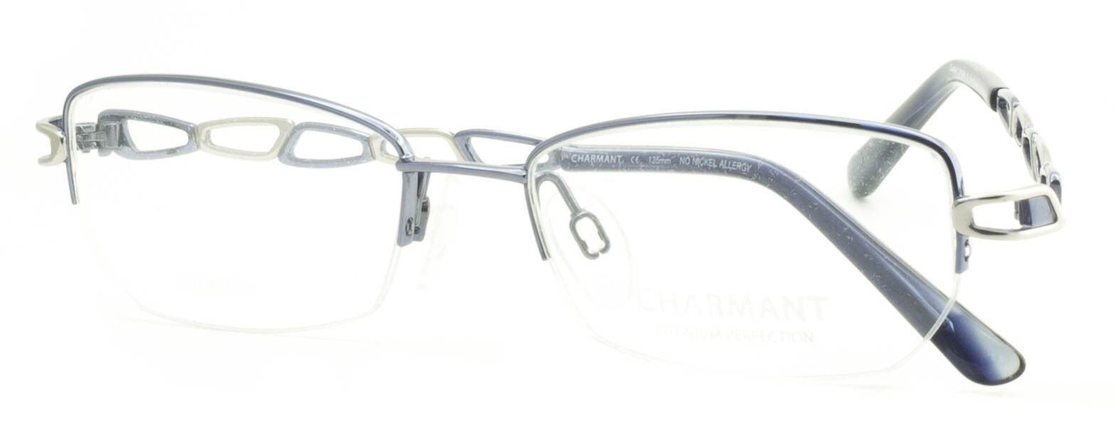 CHARMANT CH10861 BL Titanium Eyewear FRAMES RX Optical Eyeglasses Glasses - New