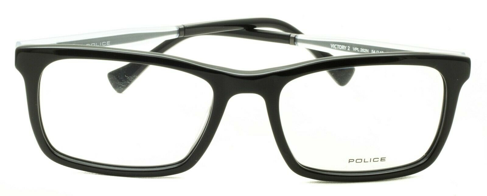 POLICE VICTORY 2 VPL 262N COL. 0700 54mm Eyewear FRAMES Glasses RX Optical - New