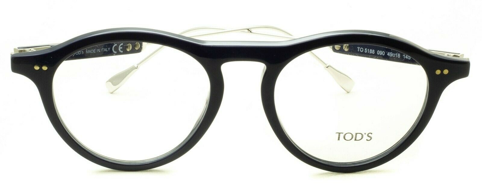 TOD'S TO 5188 090 49mm Eyewear FRAMES Glasses RX Optical Eyeglasses New - Italy