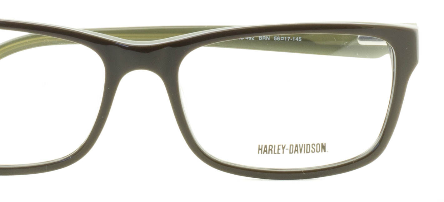 HARLEY-DAVIDSON HD 492 BRN Eyewear FRAMES RX Optical Eyeglasses Glasses New BNIB