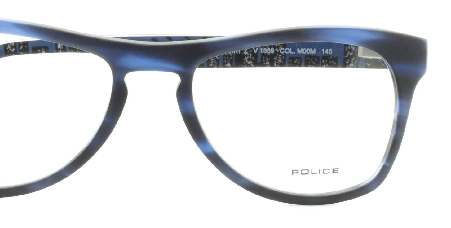 POLICE STARRY 2 V1869 COL M00M Eyewear FRAMES RX Optical Eyeglasses Italy - BNIB