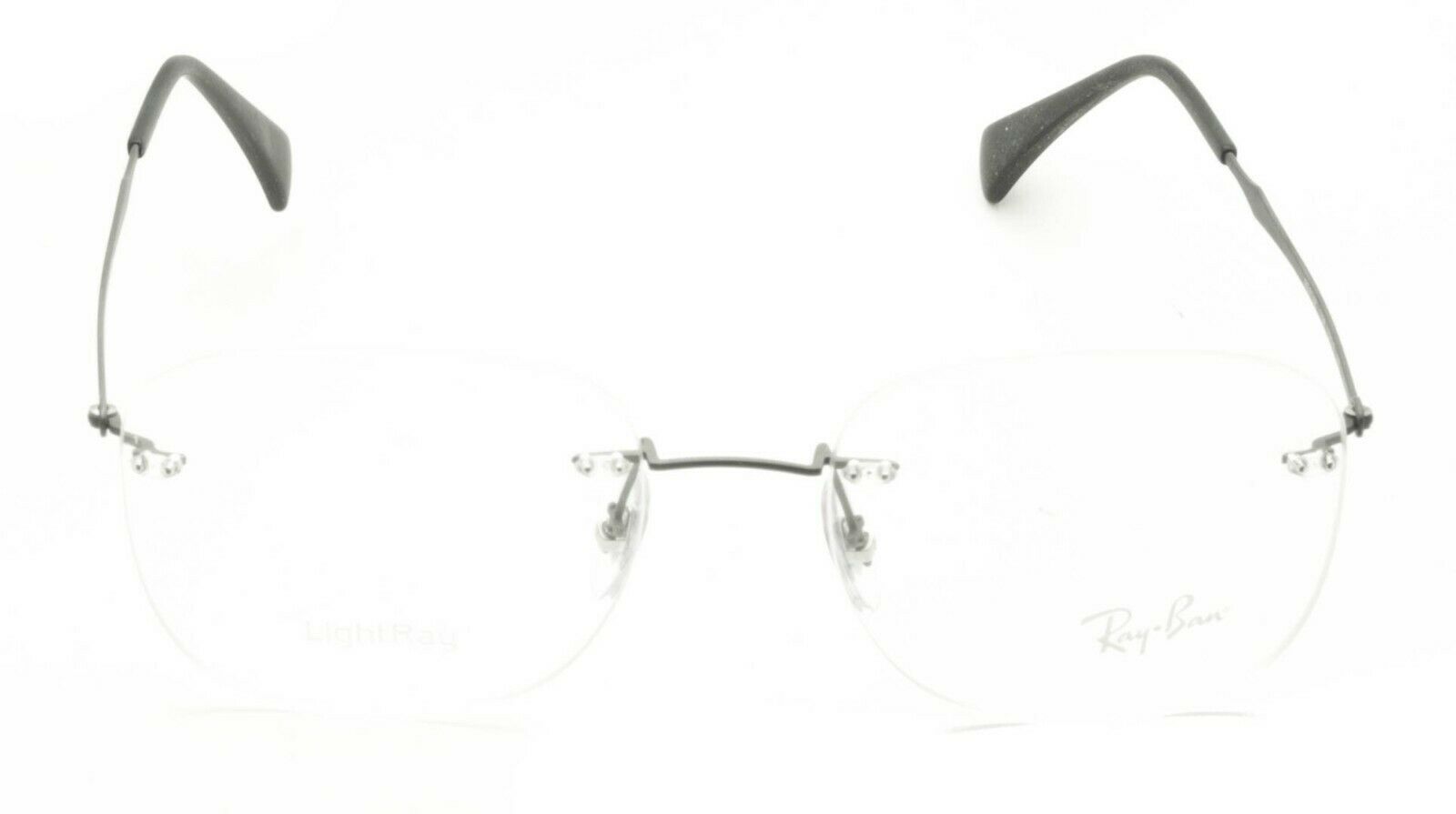 RAY BAN LIGHTRAY RB 8748 1128 52mm RX Optical FRAMES Glasses Eyewear New - Italy