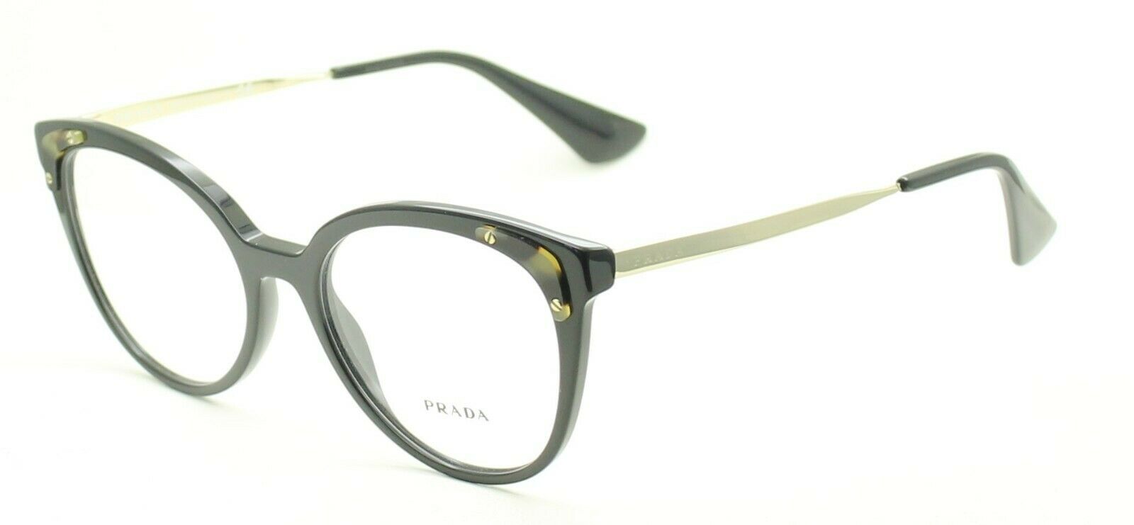 PRADA VPR 12U 1AB-1O1 53mm Eyewear FRAMES RX Optical Eyeglasses Glasses NewItaly