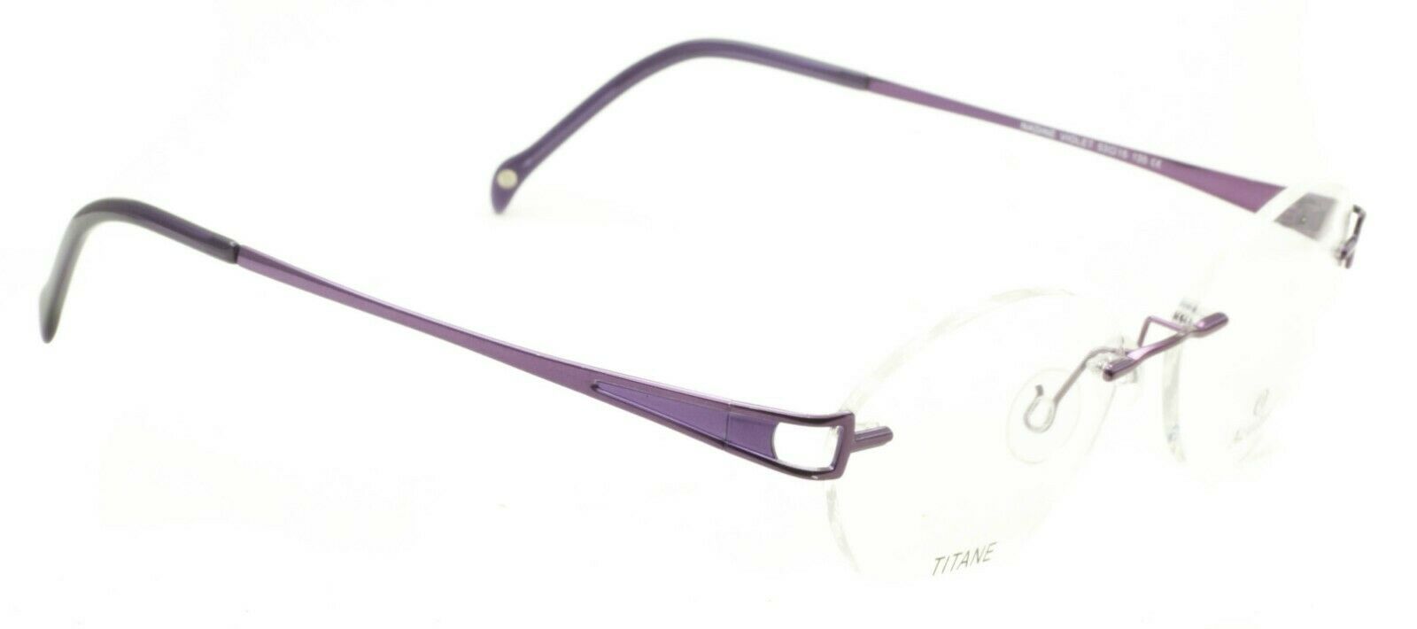 ACUITIS NADINE VIOLET Titane 53mm Glasses RX Optical Eyeglasses Eyewear - New