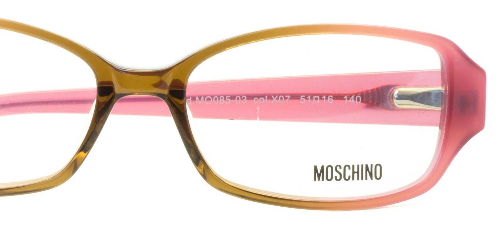 MOSCHINO MO085-03 col.X07 51mm Eyewear FRAMES RX Optical Glasses Eyeglasses New