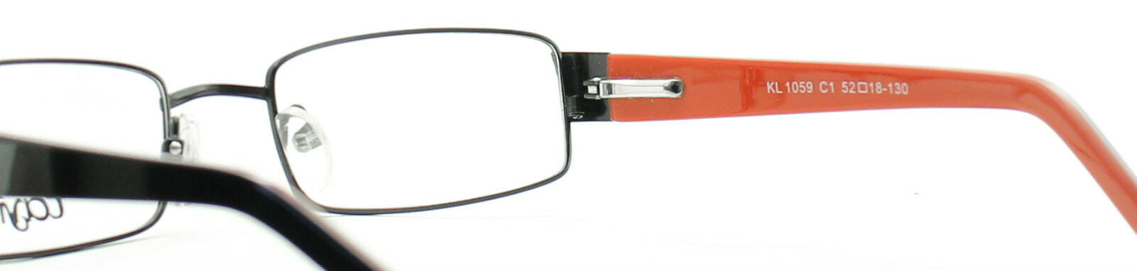 TAYIN KL1059 C1 52mm Black/Red Eyewear FRAMES Eyeglasses RX Optical Glasses -New