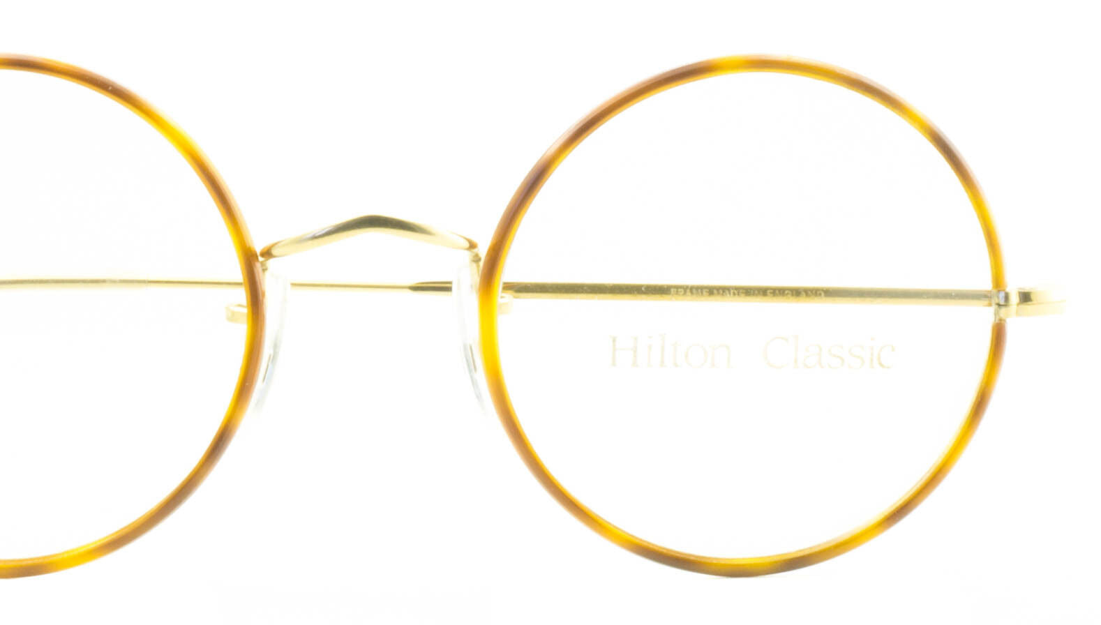 Hilton Classic 2 (SAVILE ROW) Round Blond 1088 49x22mm FRAMES RX Optical Glasses