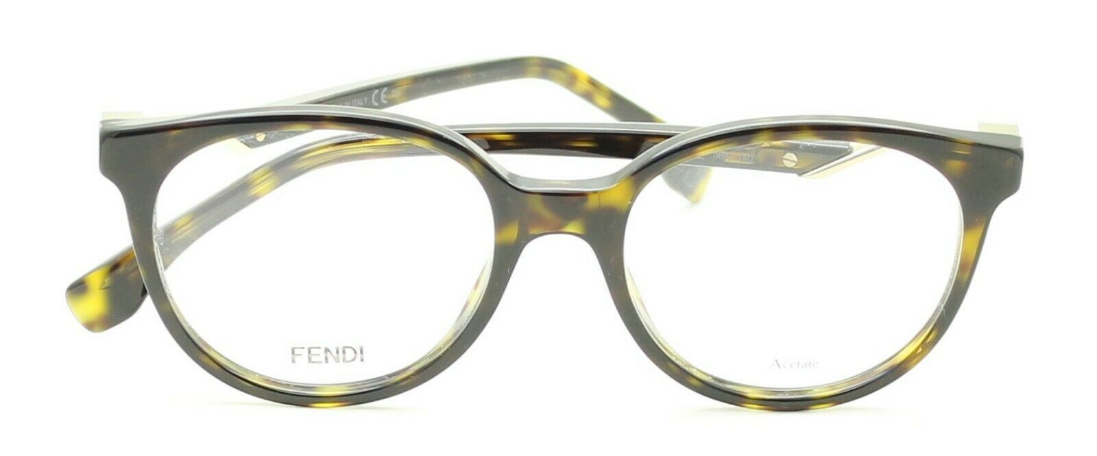 FENDI FF0202 086 50mm Eyewear RX Optical FRAMES Glasses Eyeglasses New - Italy