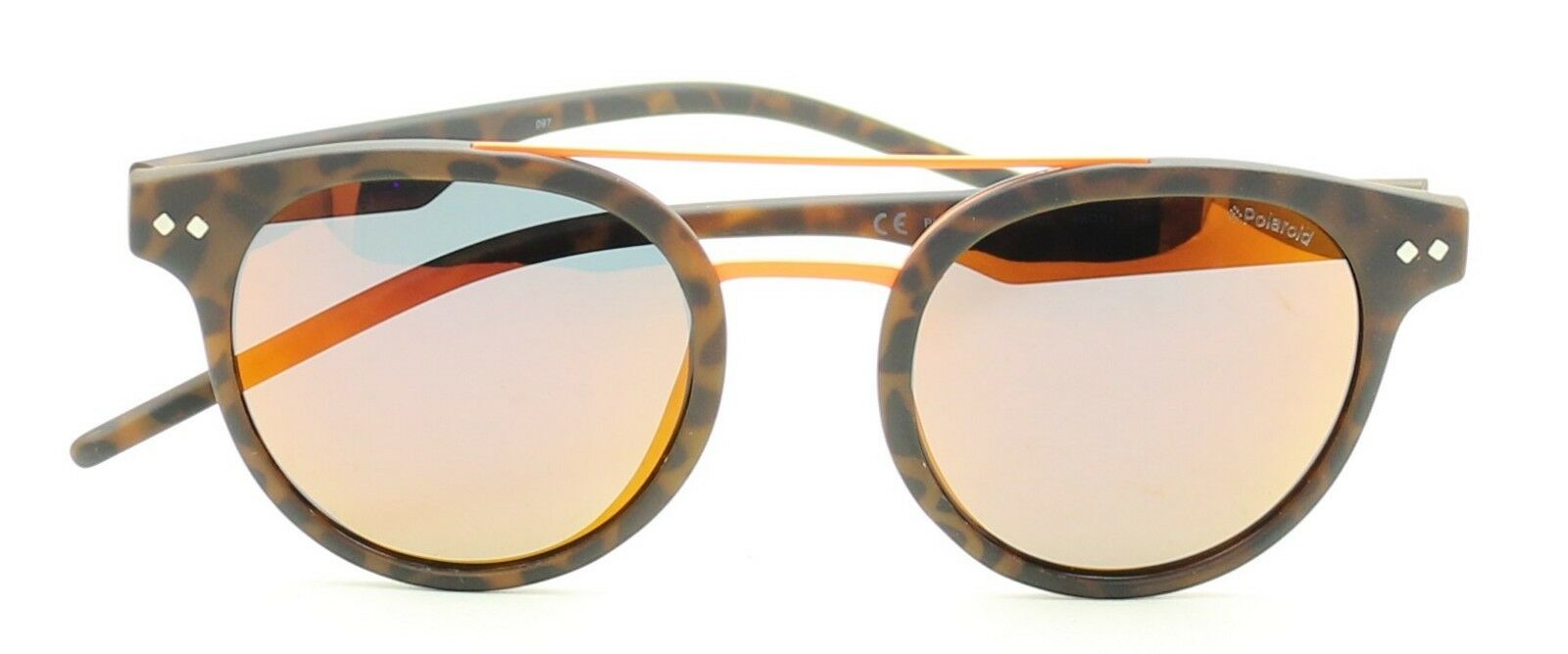 Bajio Sunglasses® Las Rocas Green Mirrored Glass With Matte Tortoise Frame