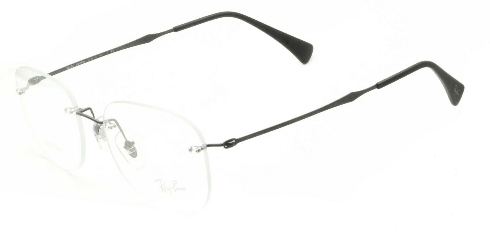 RAY BAN LIGHTRAY RB 8748 1128 52mm RX Optical FRAMES Glasses Eyewear New - Italy