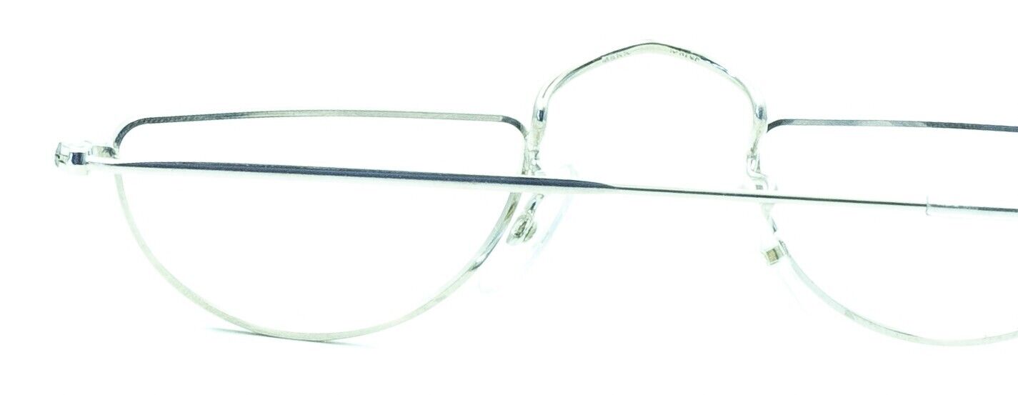 SAVILE ROW ENGLAND 10KT GF Rhodium Half Eye 42x22mm FRAMES RX Optical Glasses