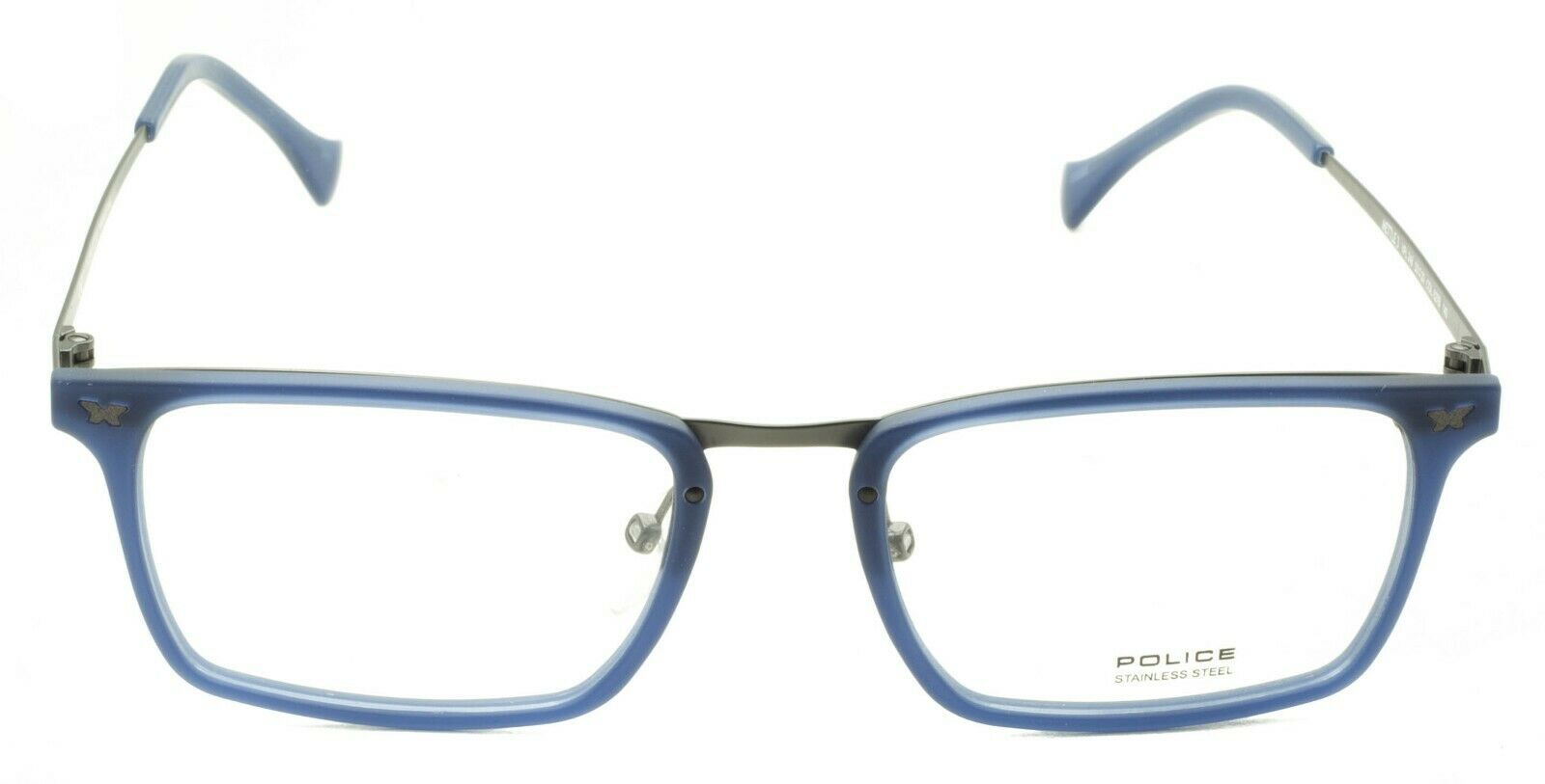 POLICE METTLE 3 VPL 248 COL. 627B 53mm Eyewear FRAMES Glasses RX Optical - New