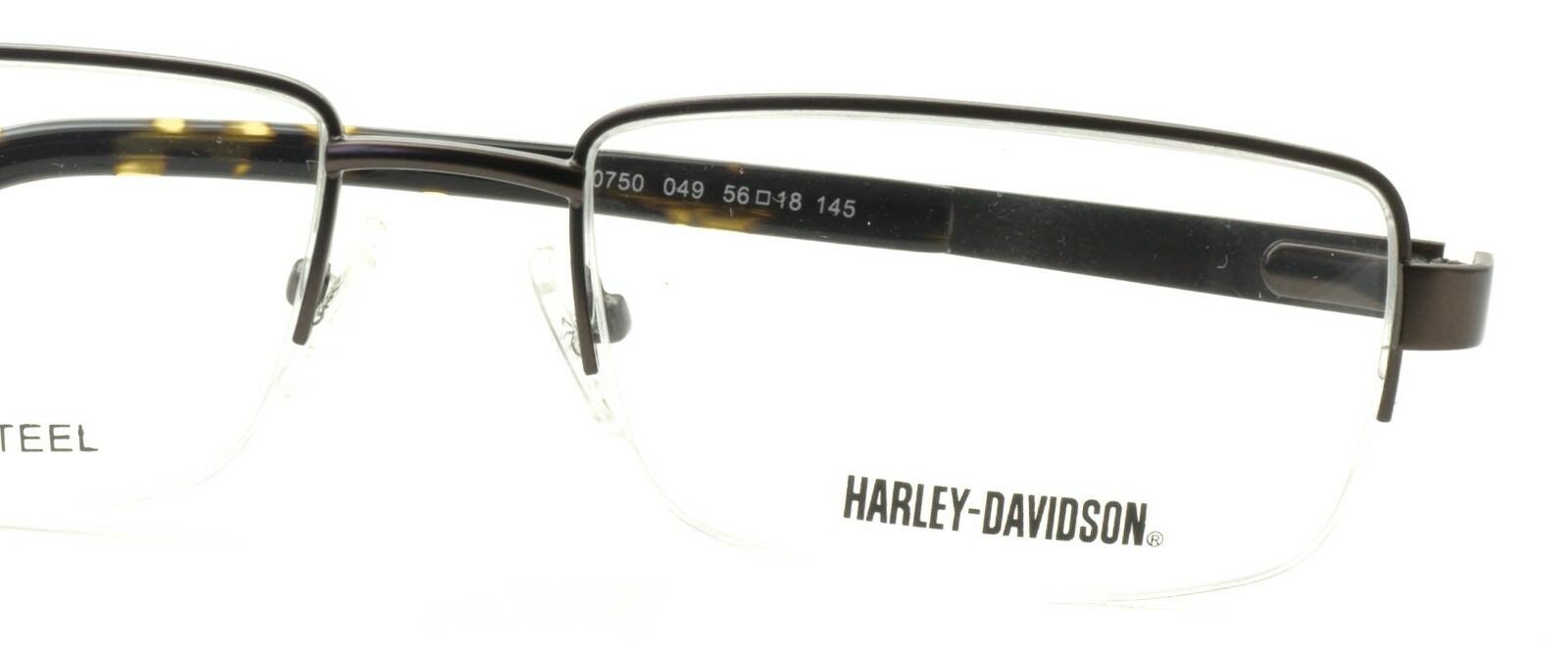 HARLEY-DAVIDSON HD 0750 049 56mm Eyewear FRAMES RX Optical Eyeglasses GlassesNew