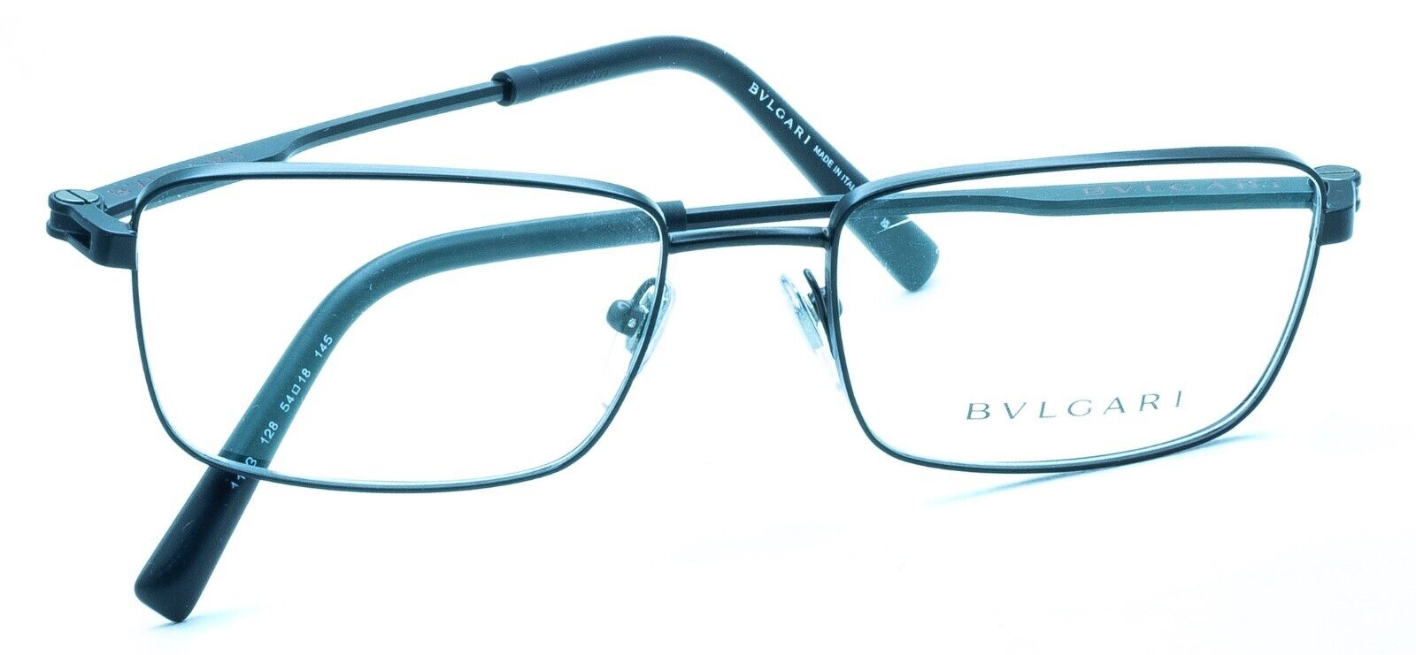 BVLGARI 1123 128 54mm Eyewear FRAMES RX Optical Glasses Eyeglasses New - Italy