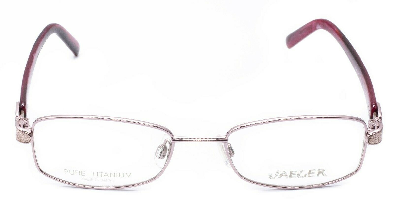 JAEGER Mod. 285 C.71 50mm Eyewear FRAMES RX Optical Glasses Eyeglasses New Japan