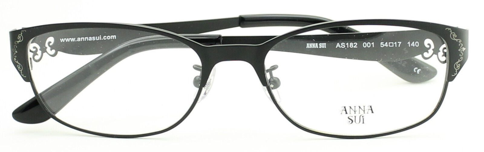 ANNA SUI AS182 001 54mm Eyewear RX Optical FRAMES Glasses Eyeglasses - New