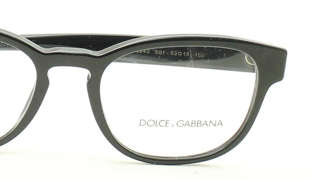 Dolce & Gabbana DG 3340 501 53mm Eyeglasses RX Optical Glasses Frames New -Italy