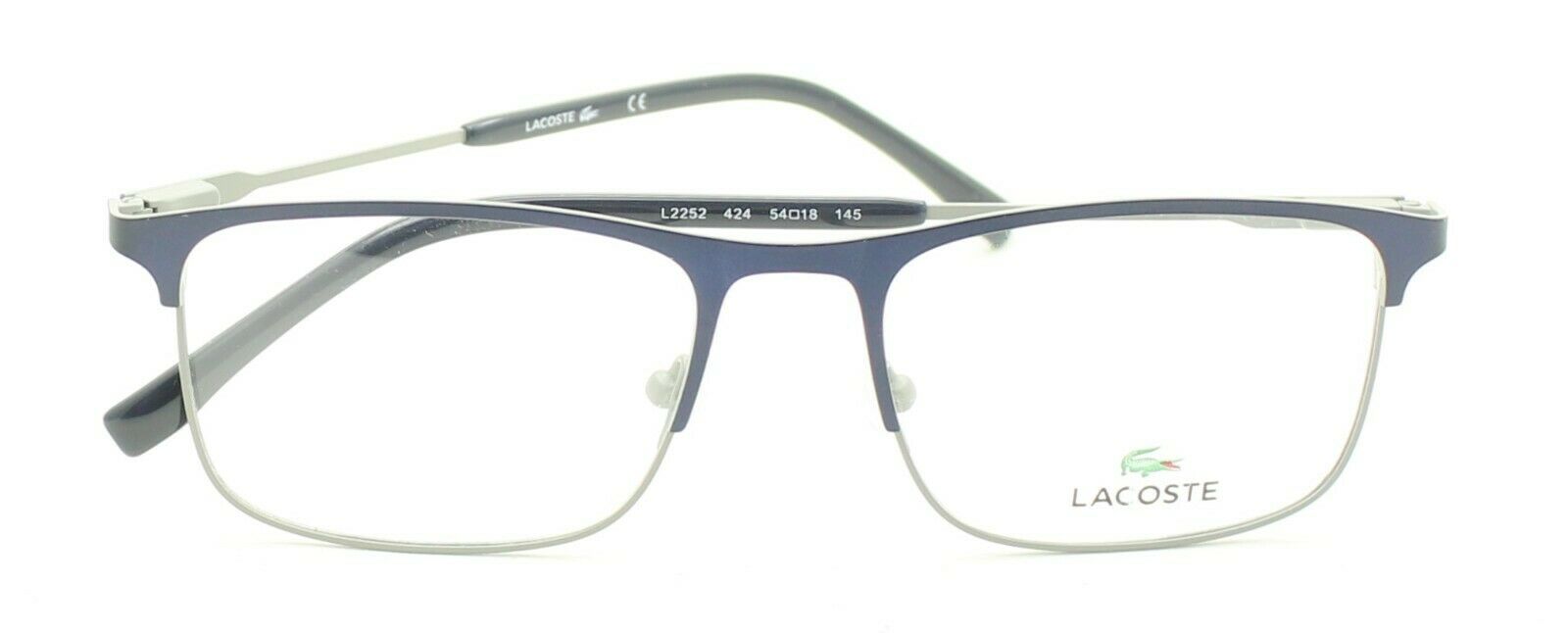 LACOSTE L2252 424 54mm RX Optical Eyewear FRAMES Glasses Eyeglasses New -TRUSTED