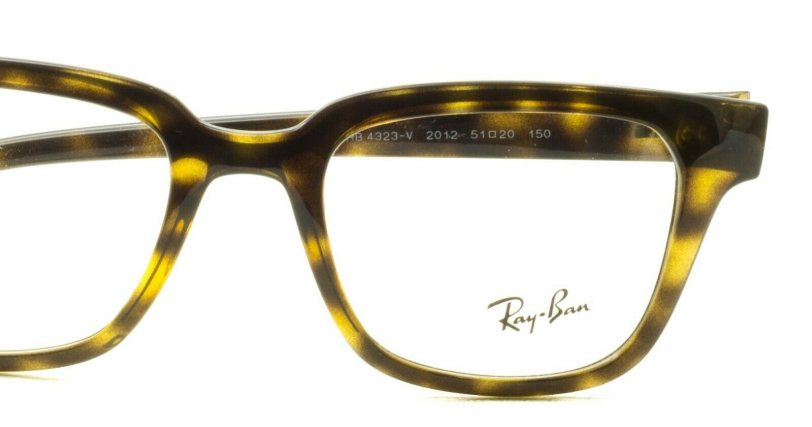 RAY BAN RB 4323-V 2012 51mm RX Optical FRAMES RAYBAN Glasses Eyewear New - Italy