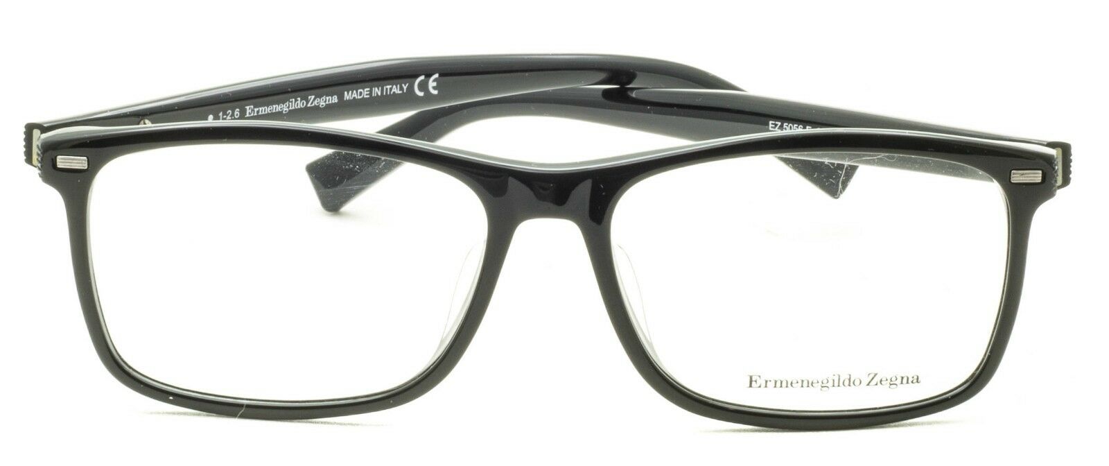 ERMENEGILDO ZEGNA EZ 5056-F 001 55mm FRAMES NEW Glasses Eyewear RX Optical Italy