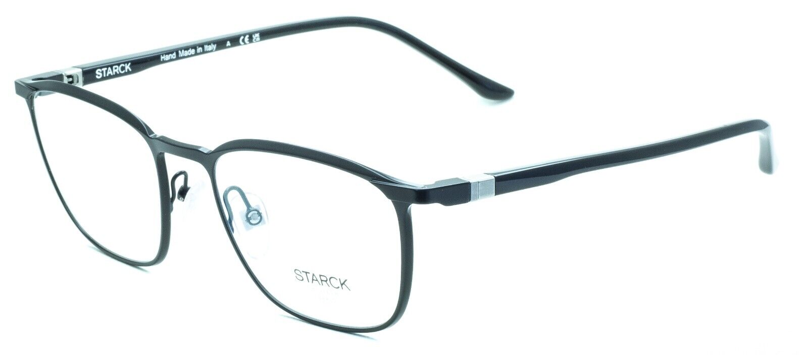 STARCK BIOTECH SH2079 0001 52mm FRAMES Glasses RX Optical Eyeglasses New - Italy