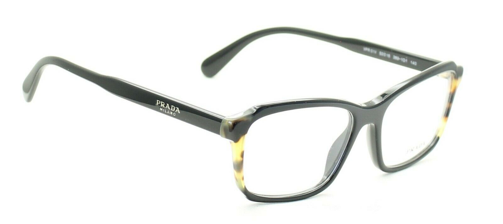 PRADA VPR 01V 389-1O1 53mm Eyewear FRAMES RX Optical Eyeglasses Glasses - Italy