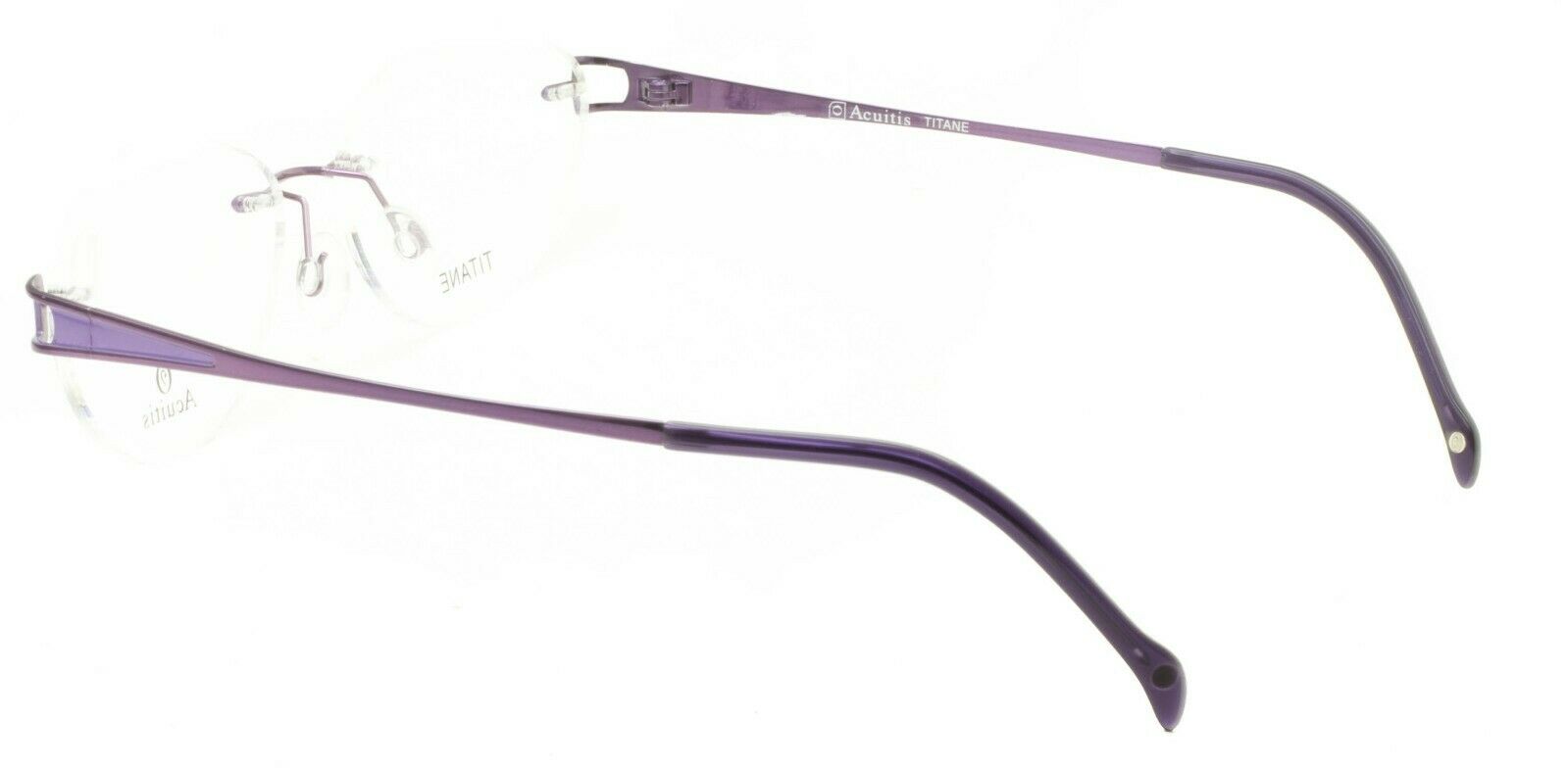 ACUITIS NADINE VIOLET Titane 53mm Glasses RX Optical Eyeglasses Eyewear - New