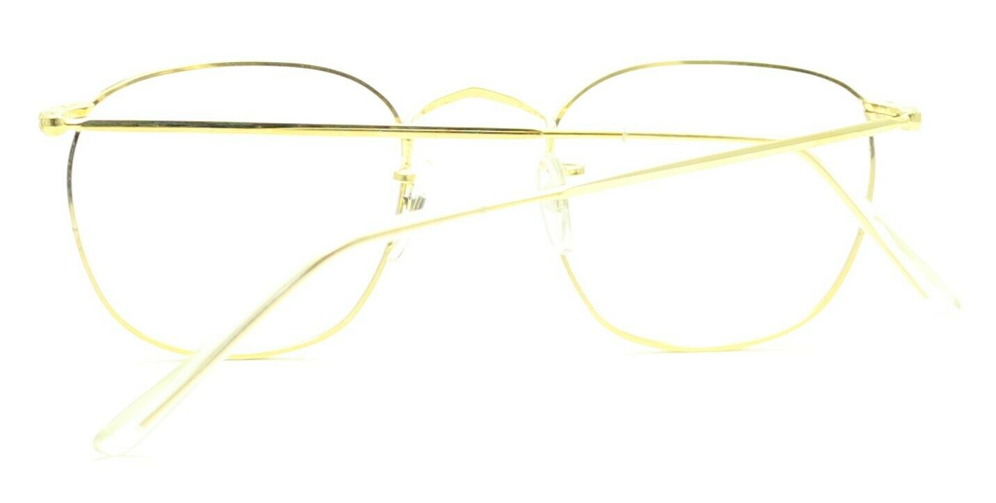 B.O.I.C. (SAVILE ROW) ENGLAND Fairway Gold 46x22mm PANTO Quadra RX Optical NOS