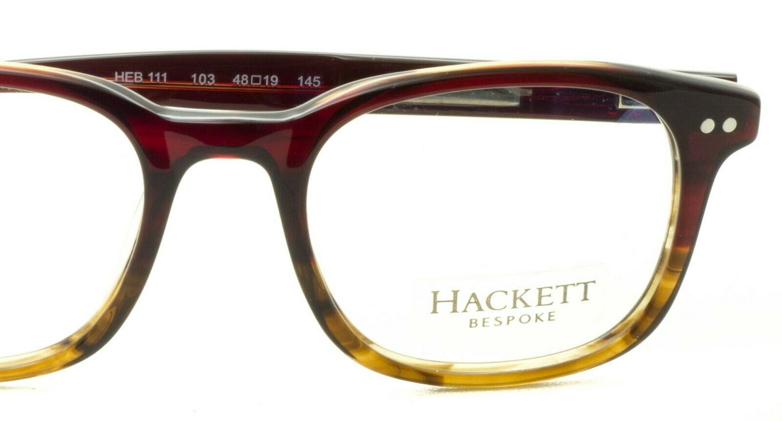 HACKETT Bespoke HEB 111 103 48mm Eyewear FRAMES RX Optical Glasses Eyeglasses