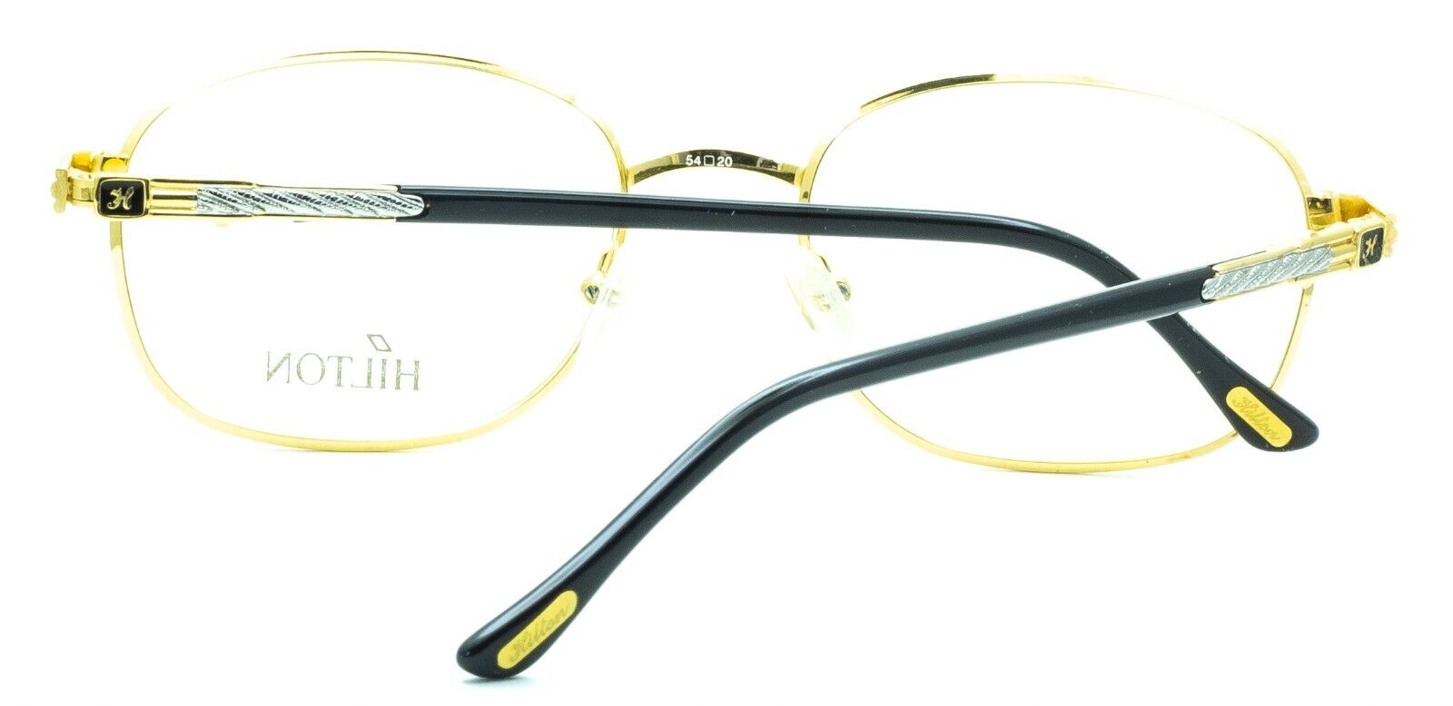 Hilton Eyewear Vintage Monaco 301 1 24KT 54x20mm FRAMES RX Optical - New Italy