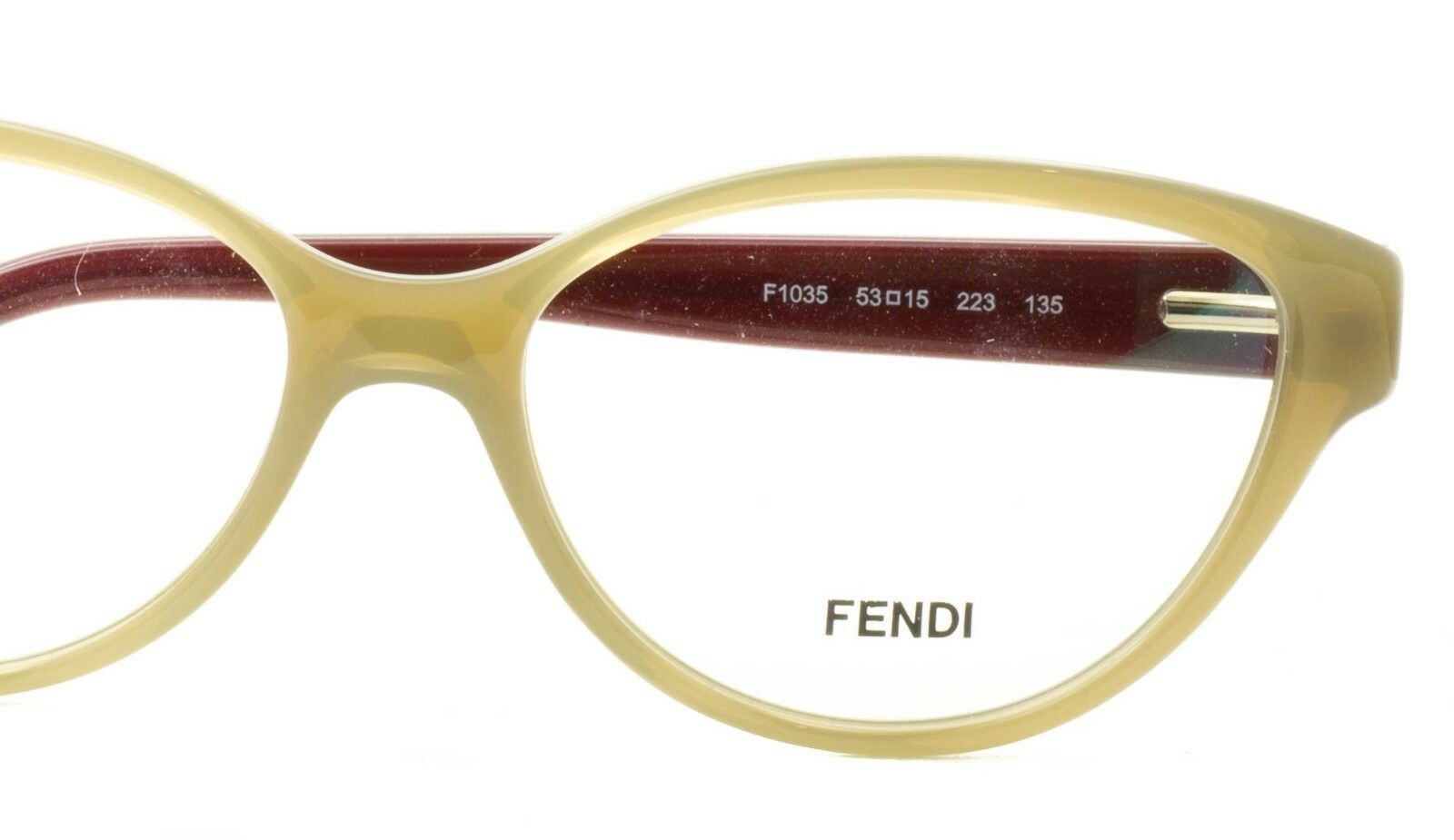 FENDI F1035 223 Eyewear RX Optical FRAMES NEW Glasses Eyeglasses Italy - BNIB