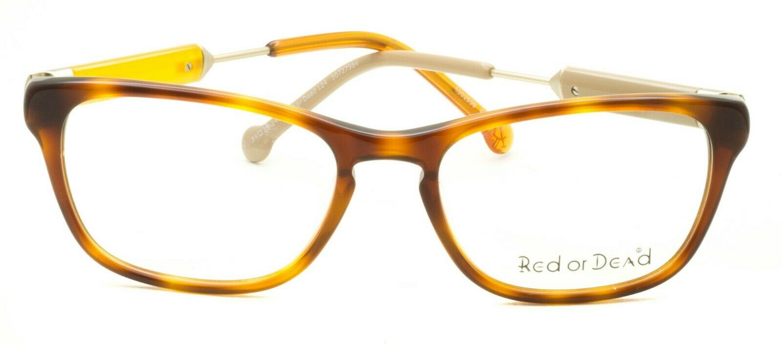 Red or Dead 124 30727984 54mm FRAMES Glasses RX Optical Eyewear Eyeglasses - New