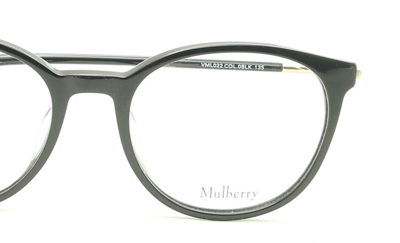 MULBERRY VML022 COL.0BLK 51mm Eyewear RX Optical FRAMES Glasses Eyeglasses - New