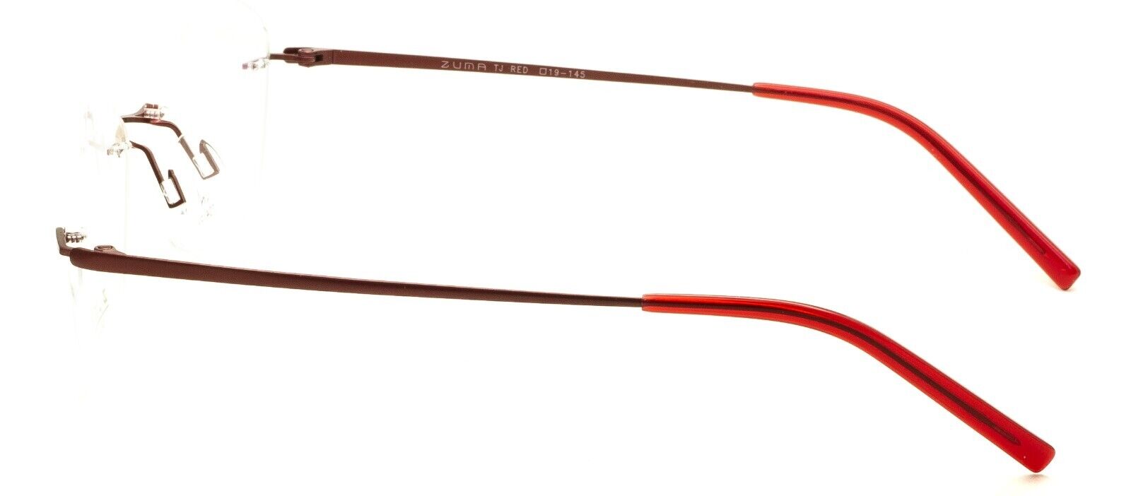 ZUMA LONDON 704 TJ Red 53mm Titanium Eyewear FRAMES RX Optical Eyeglasses New