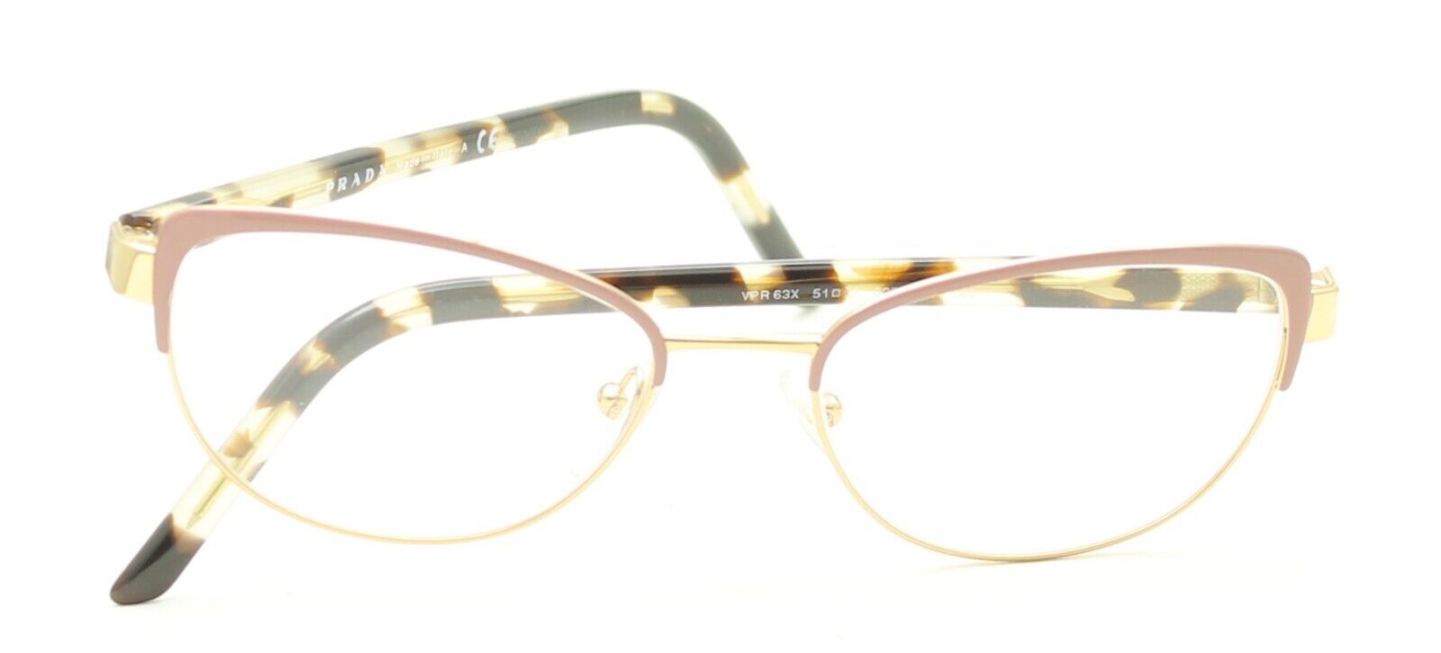 PRADA VPR 63X 03B-1O1 51mm Eyewear FRAMES RX Optical Eyeglasses Glasses - Italy