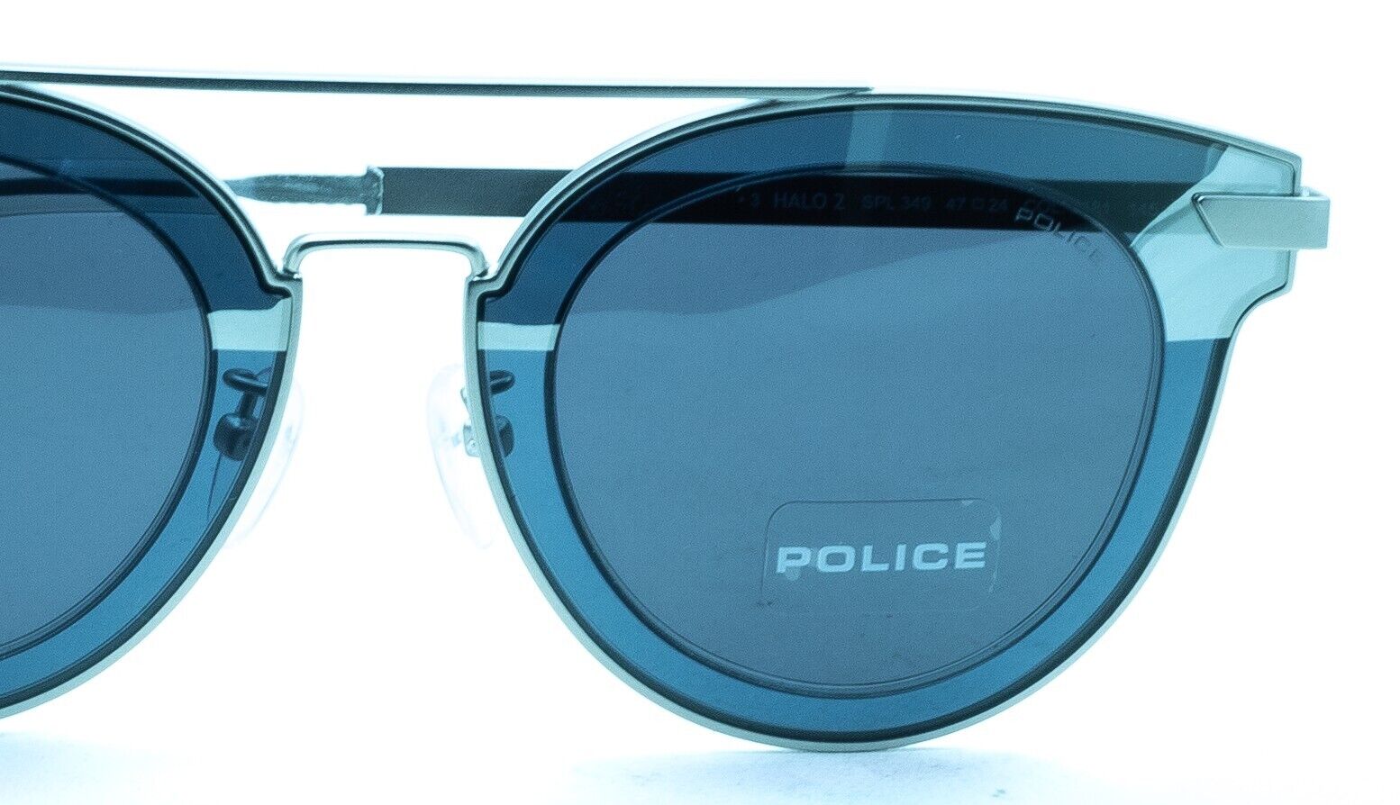 POLICE HALO 2 *3 SPL 349 COL. 0581 47mm Sunglasses Shades Eyewear Frames - New