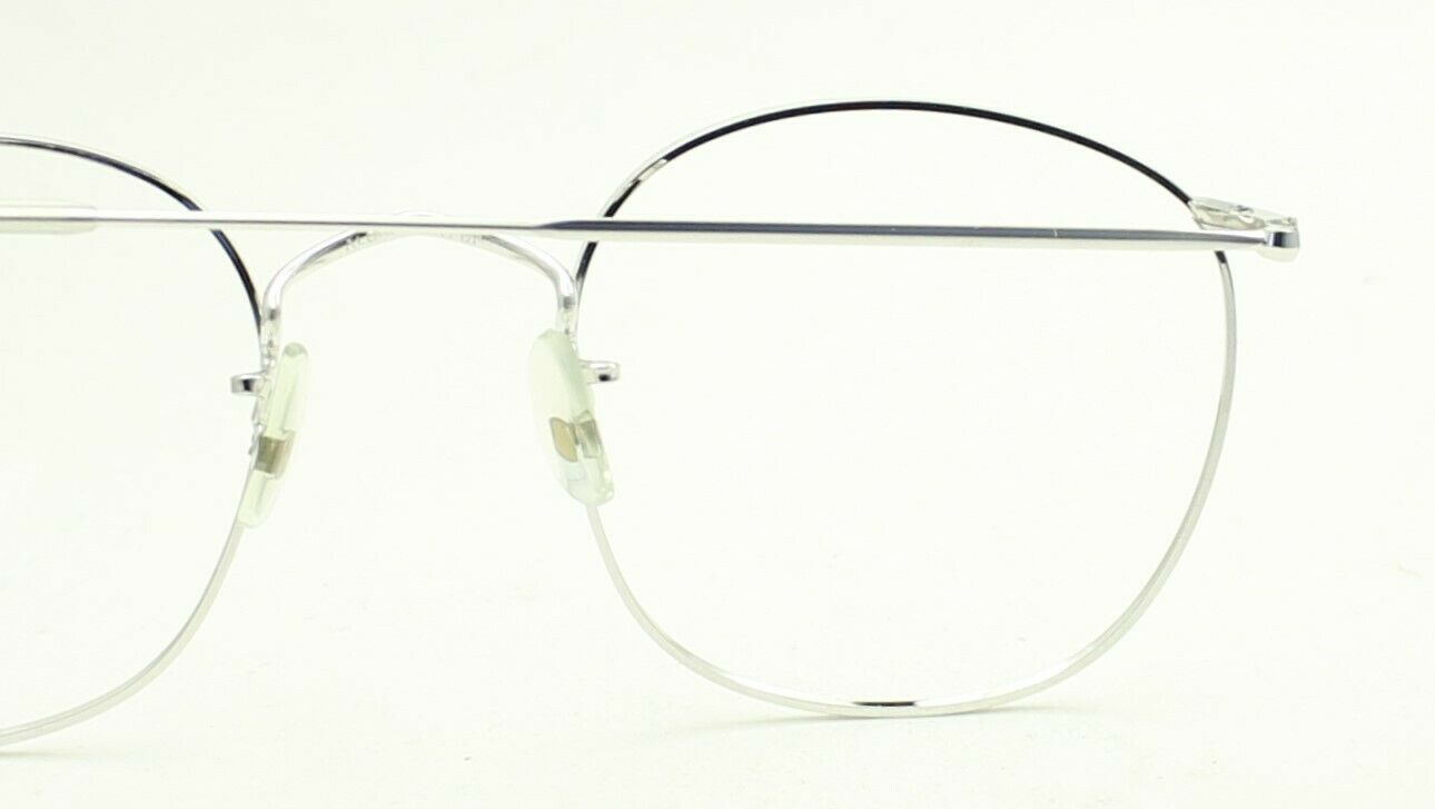 LONDON LINE (SAVILE ROW) Cresta Fairway Quadra 54x24mm Rhodium RX Optical - NOS